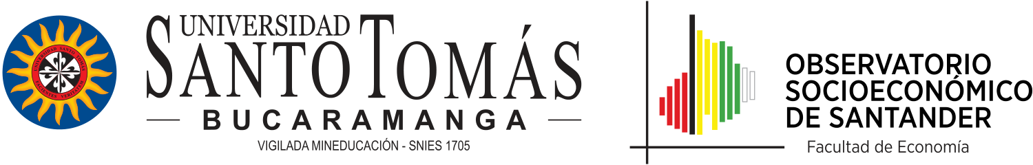 Universidad Santo Tomás Bucaramanga y Observatorio Socioeconómico de Santander, Facultad de Economía